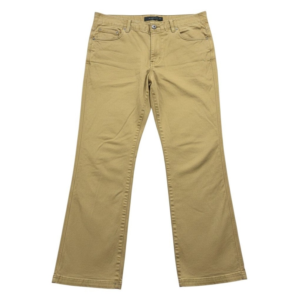 Columbia Mens Pants 34x32 Tan Cotton Blend Regular Fit Utility Hiking Outdoor